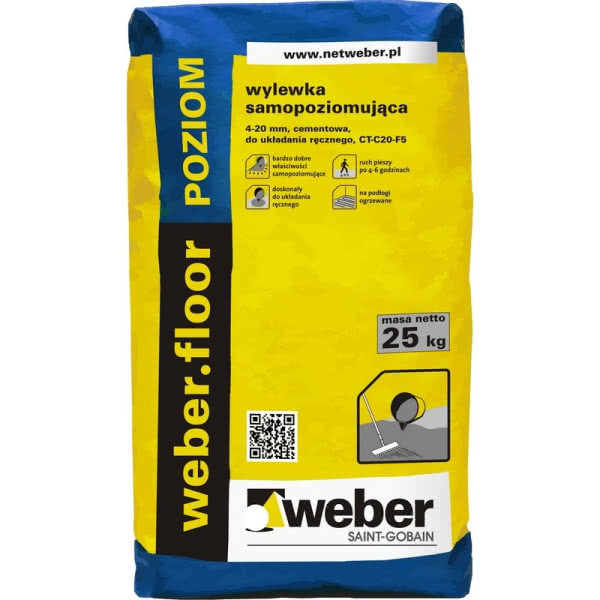 weber.floor POZIOM - wylewka samopoziomująca