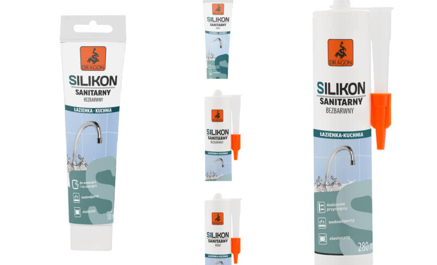 Silikon sanitarny marki Dragon