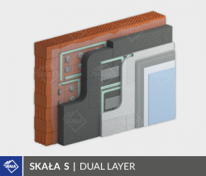 SKAŁA S DUAL LAYER System dociepleń na styropianie