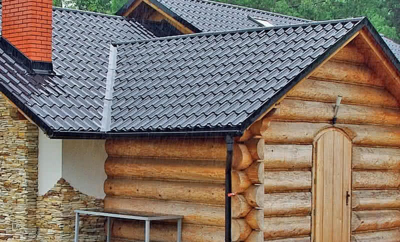 Połączenie ścian murowanych i z bali