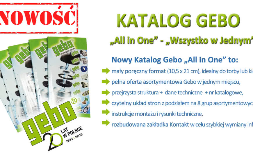 All in One - czyli Nowy Katalog Gebo