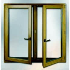 Okno drewniane Elegancja